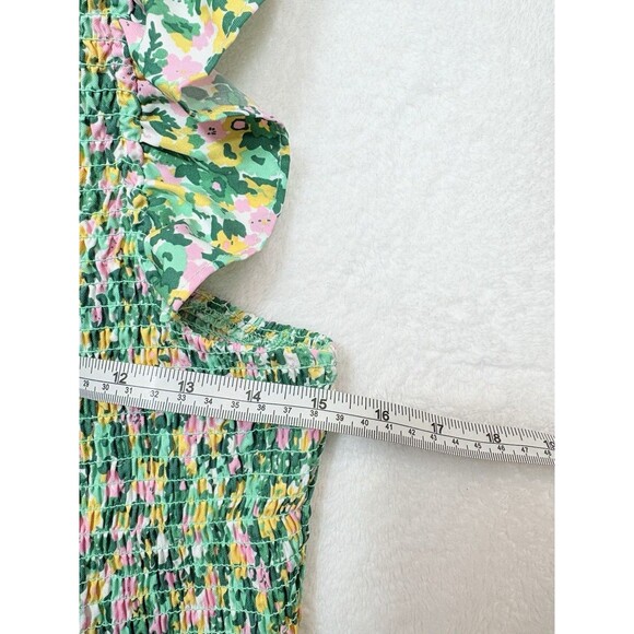 Code x Mode Smocked Maxi Sun Dress Size L - Picture 9 of 10